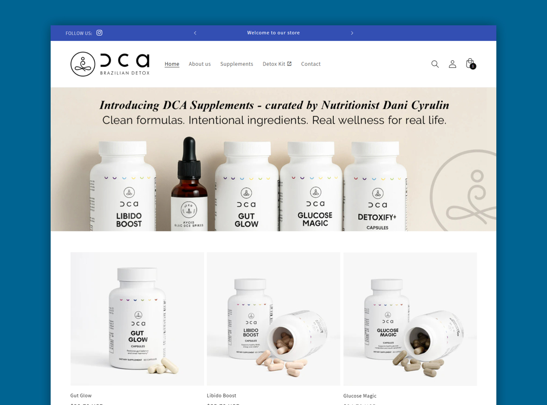 DCA Brazilian DetoxLojas Virtuais