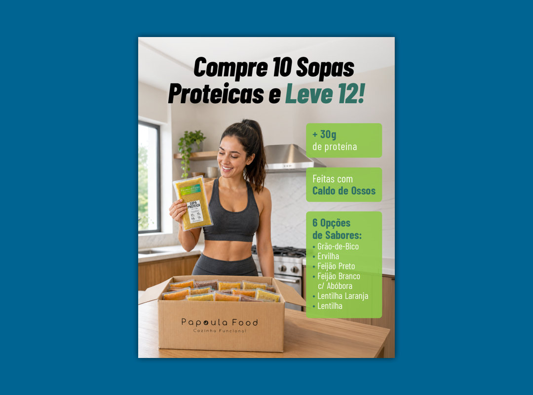 Papoula FoodM�dias Sociais
